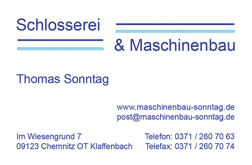 Schlosserei Sonntag